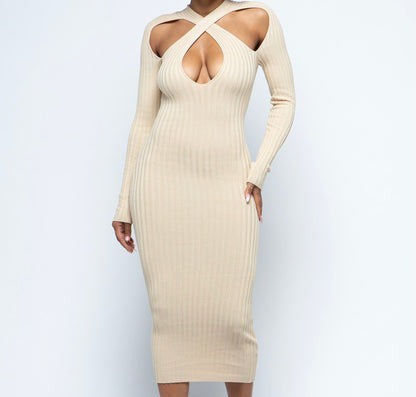 The Upgrade Dress (Cream)