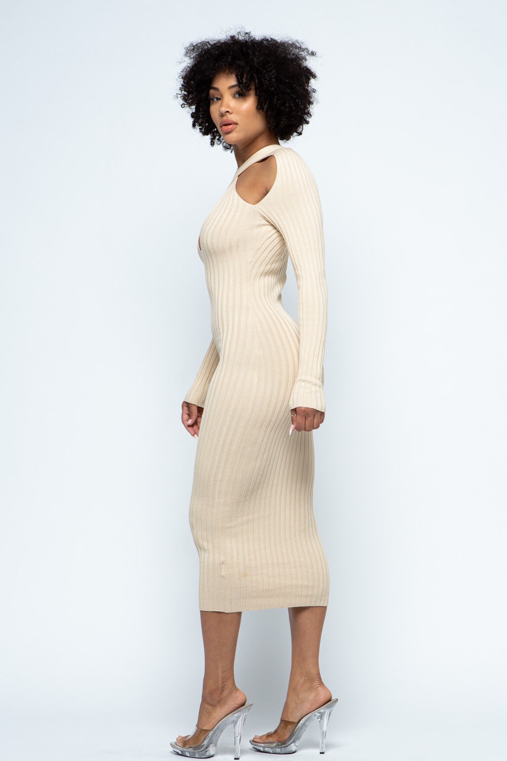 The Upgrade Dress (Cream)