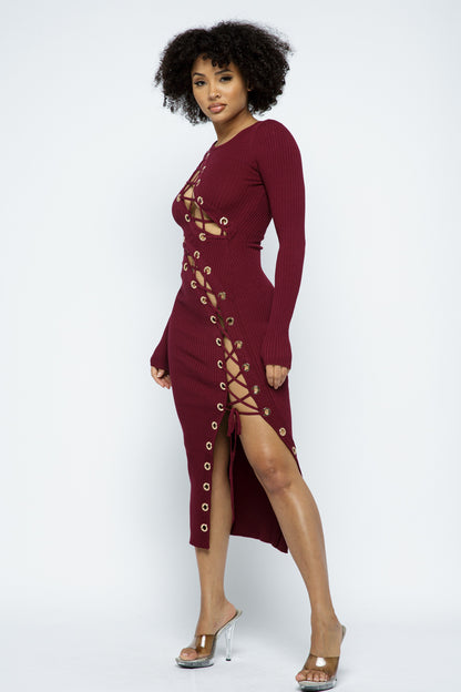 Ariel Dress (Wine)