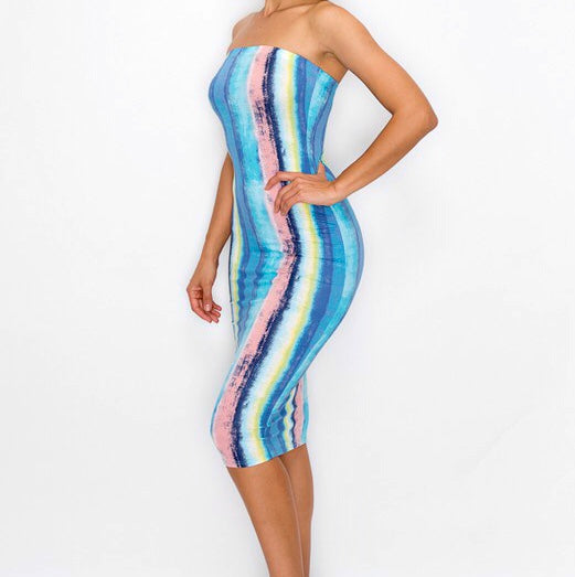 Summer Nights Tube Dress