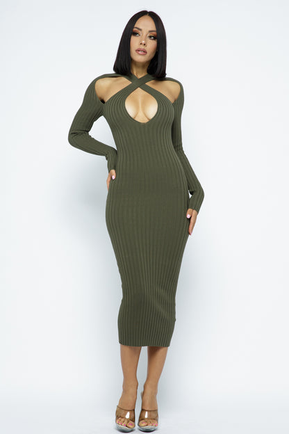 The Upgrade Dress (Army Green)